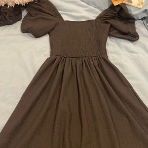 H & M Black Midi dress XS